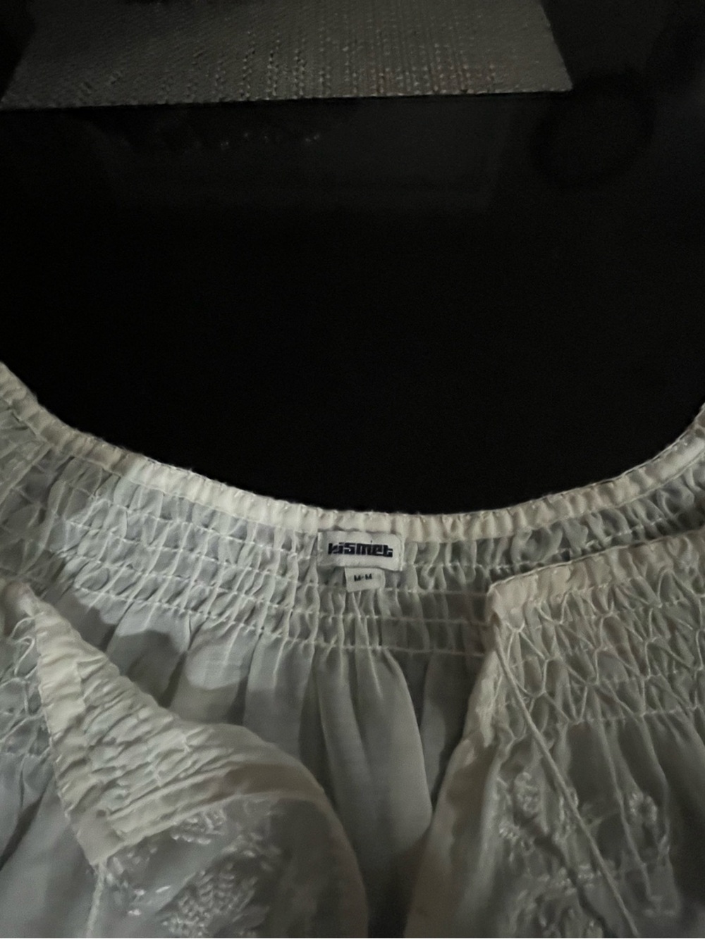 Kismet White Embroidered Beach Cover-Up Tunic - Picture 9 of 13